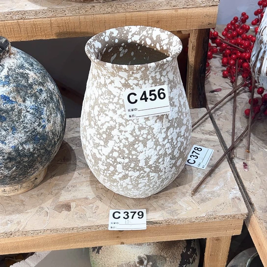 紫砂花瓶景德镇陶瓷高度