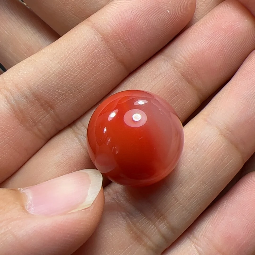 南红玛瑙珠子未镶嵌