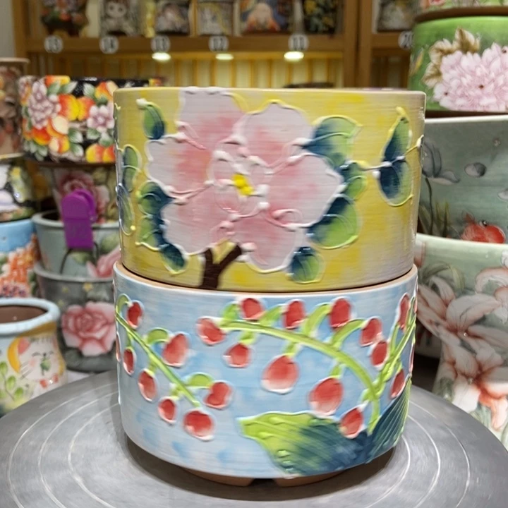 景德镇艺术手绘作品