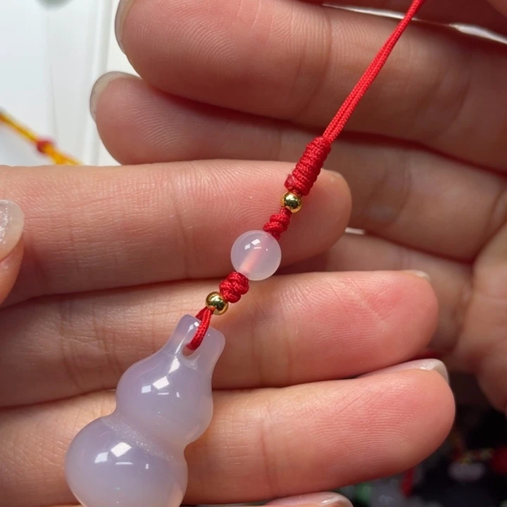 玛瑙/玉髓未镶嵌颈饰手机挂