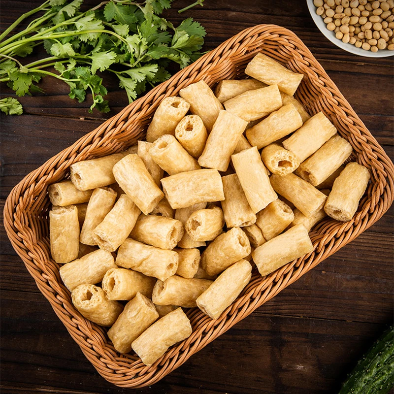 【素肉】老味豆肠炖卤蒸炒经典美味大豆蛋白素肉100g*10袋—TL