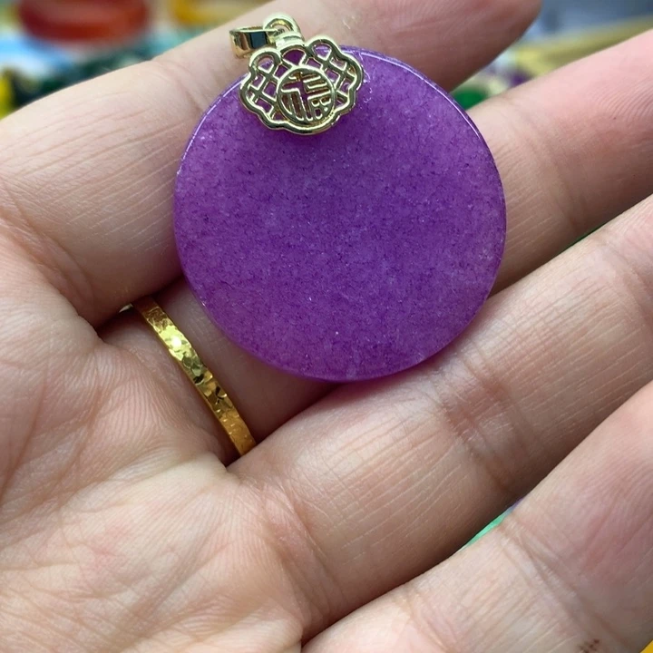 颈饰未镶嵌翡翠吊坠