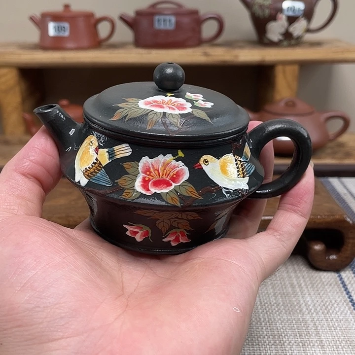 茶壶紫砂原矿手工紫砂壶