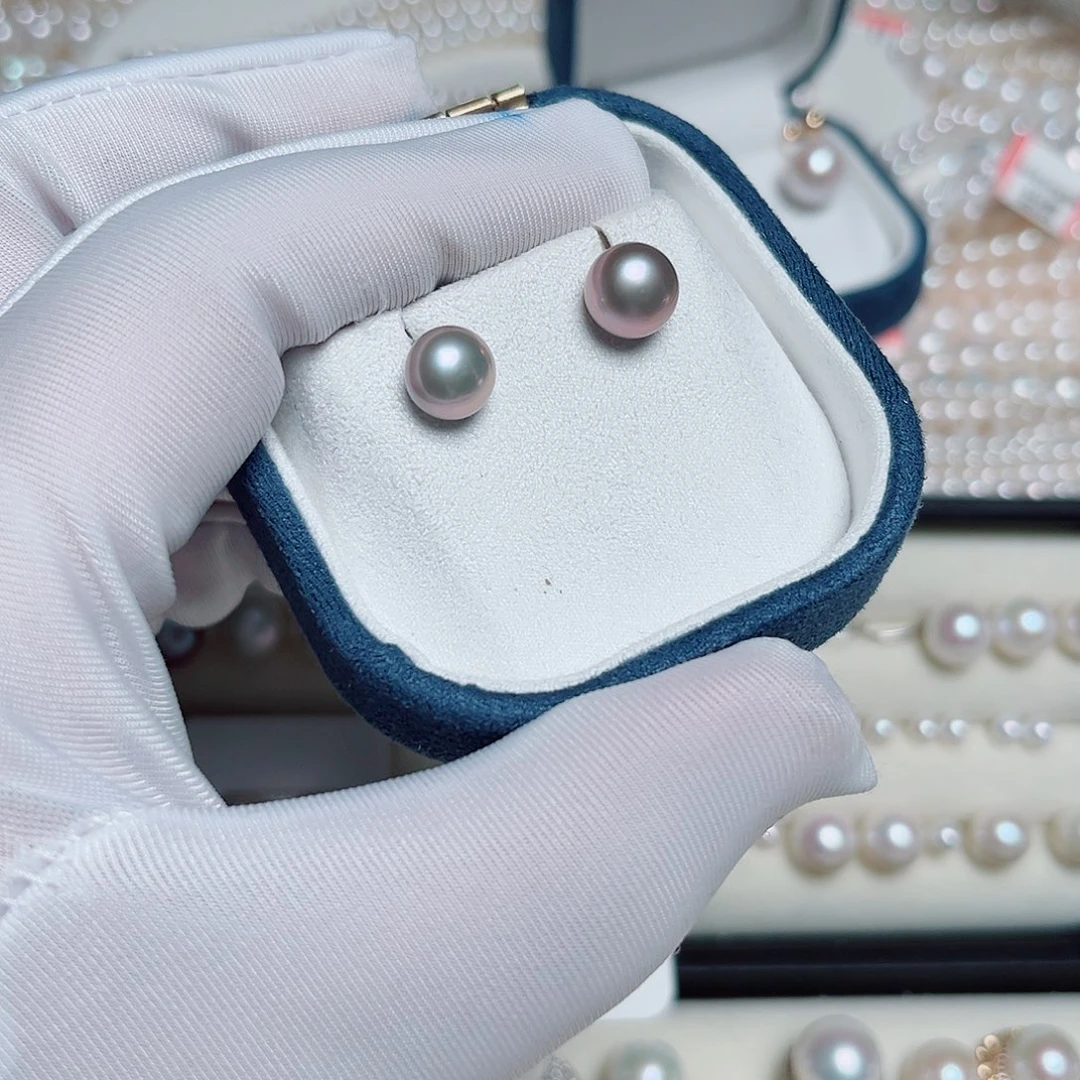 银S925镶嵌淡水珍珠手绳