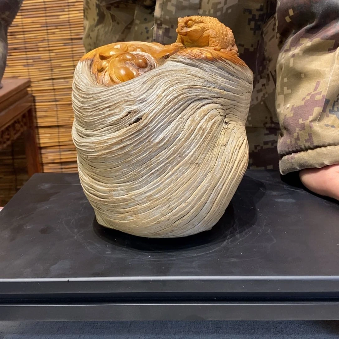 柏木（崖柏）翔崖柏陈化料的时候