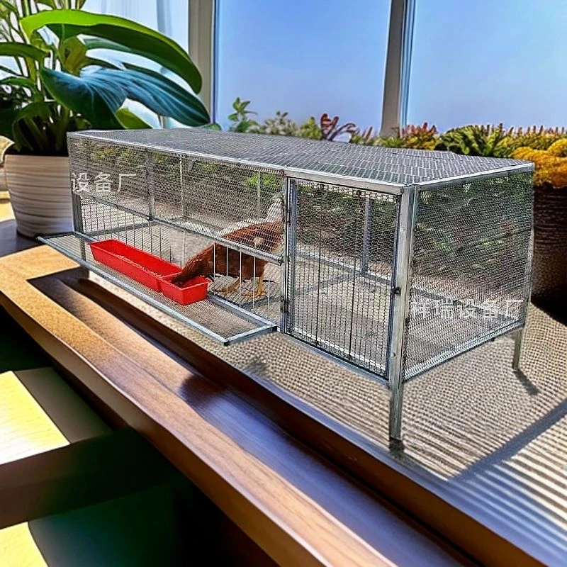 鸭笼厂家直销特大号鸡笼加密家用加厚兔笼鸽笼防鼠养殖