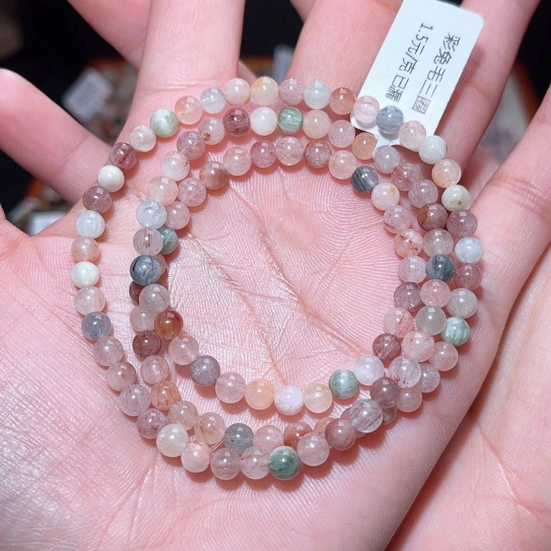 水晶手链未镶嵌179号主图手串  5+