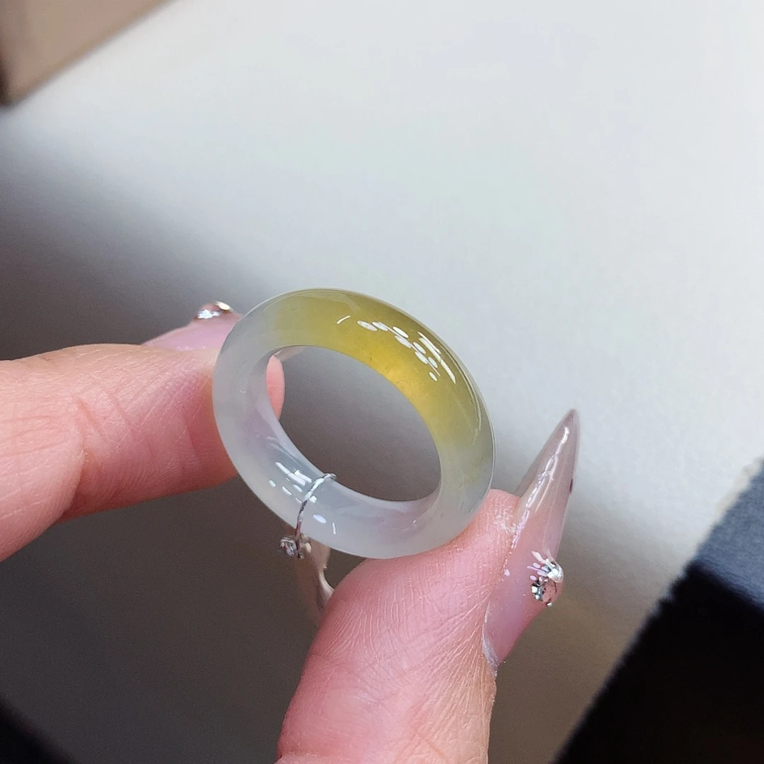 翡翠戒指未镶嵌15号