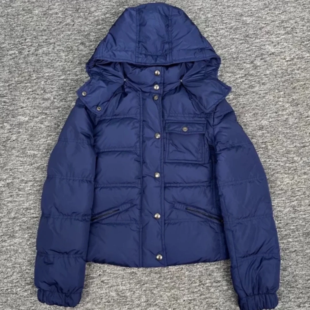 95新 Prada/普拉达 Prada蓝色羽绒服时尚外套/cc03