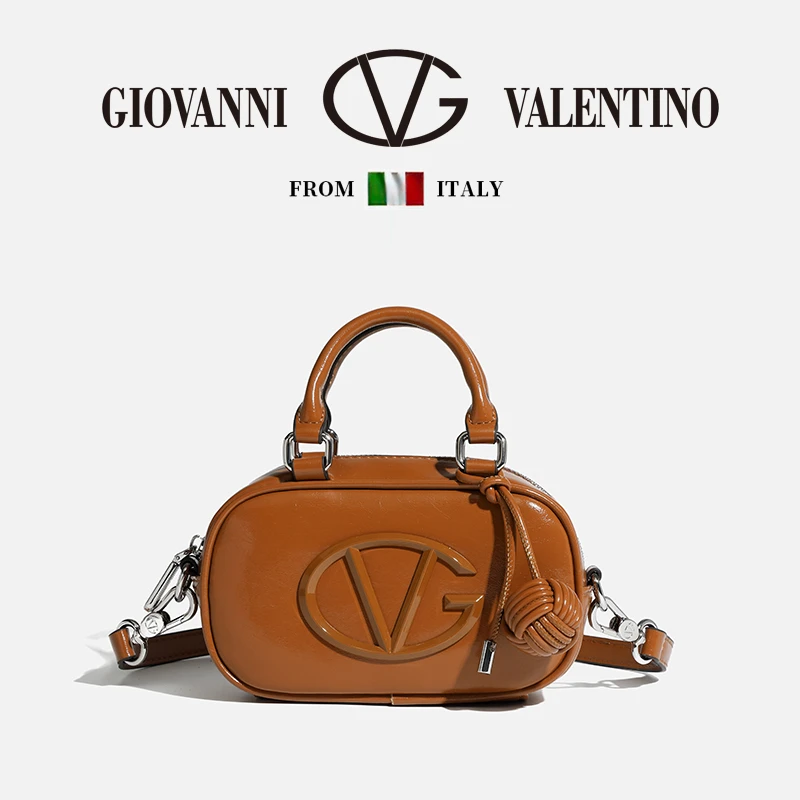 【菲菲专属】GIOVANNI VALENTINO/卓凡尼·华伦天奴韩式保龄球包