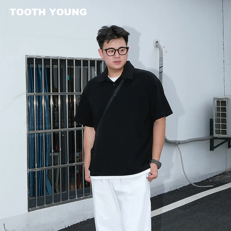 TOOTH YOUNG【有格调的Polo衫】240g假两件夏季短袖