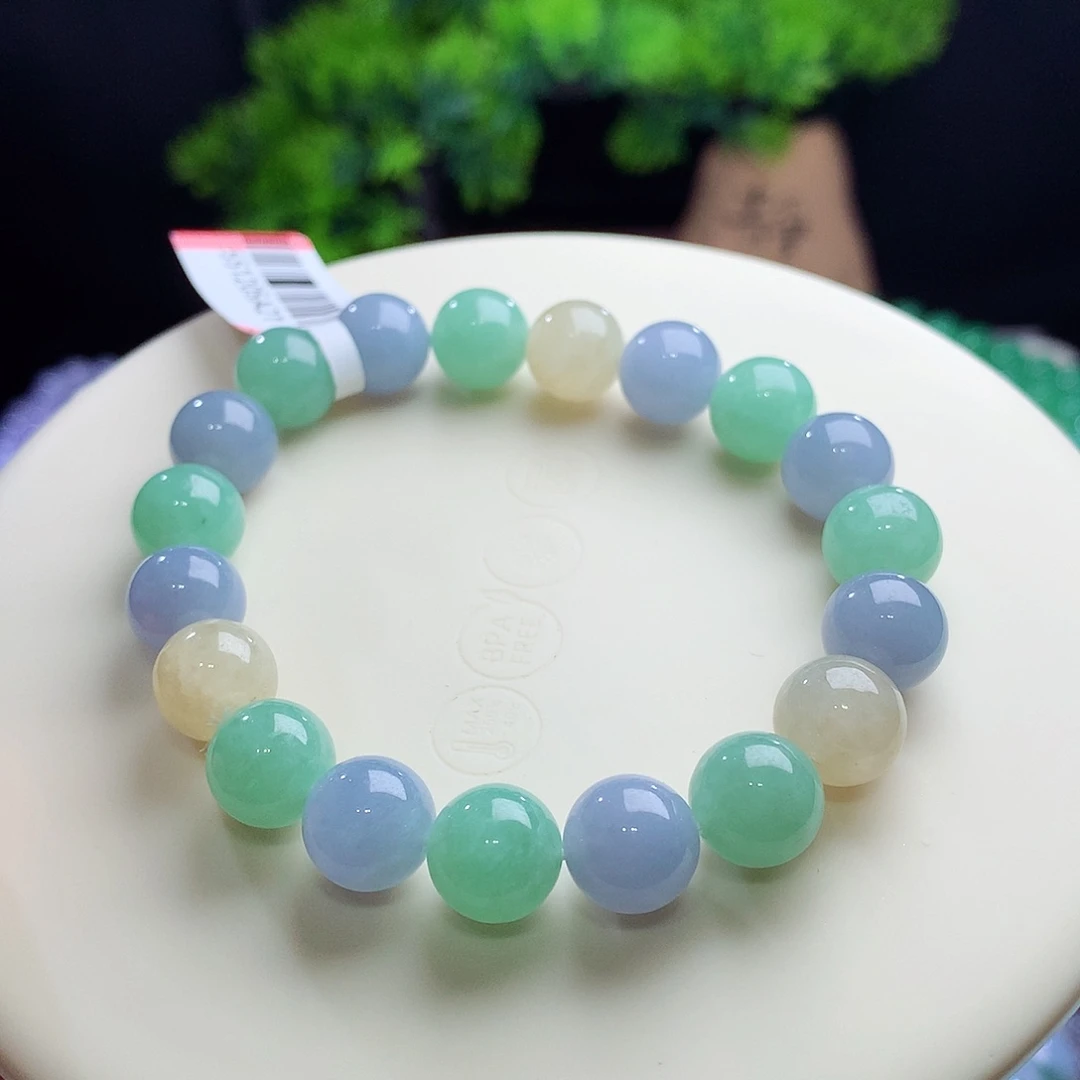 未镶嵌手串翡翠卡10mm