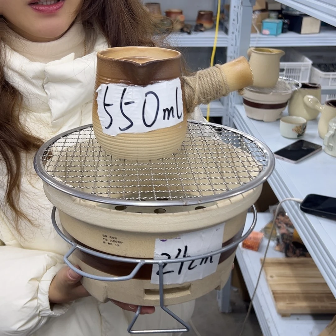陶瓷陶瓷陶瓷炉24cm罐550ml