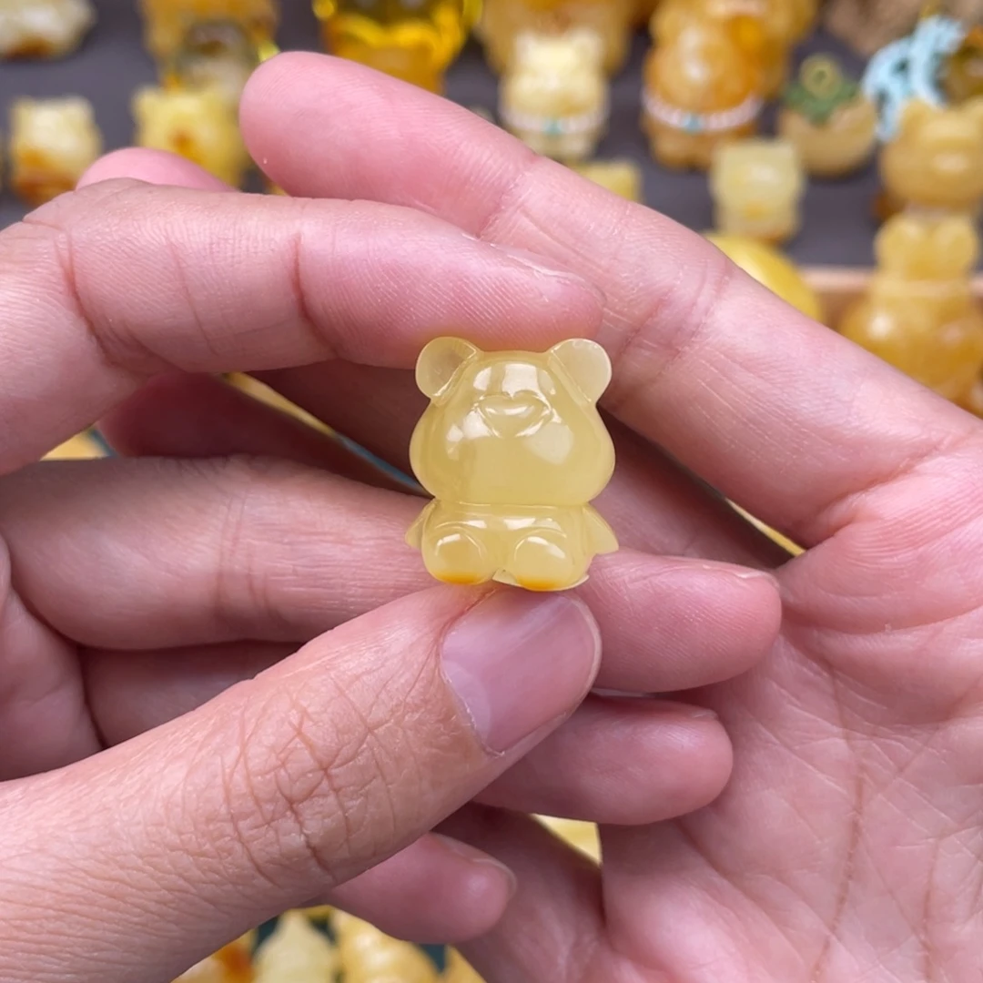 裸石琥珀未镶嵌蜜蜡