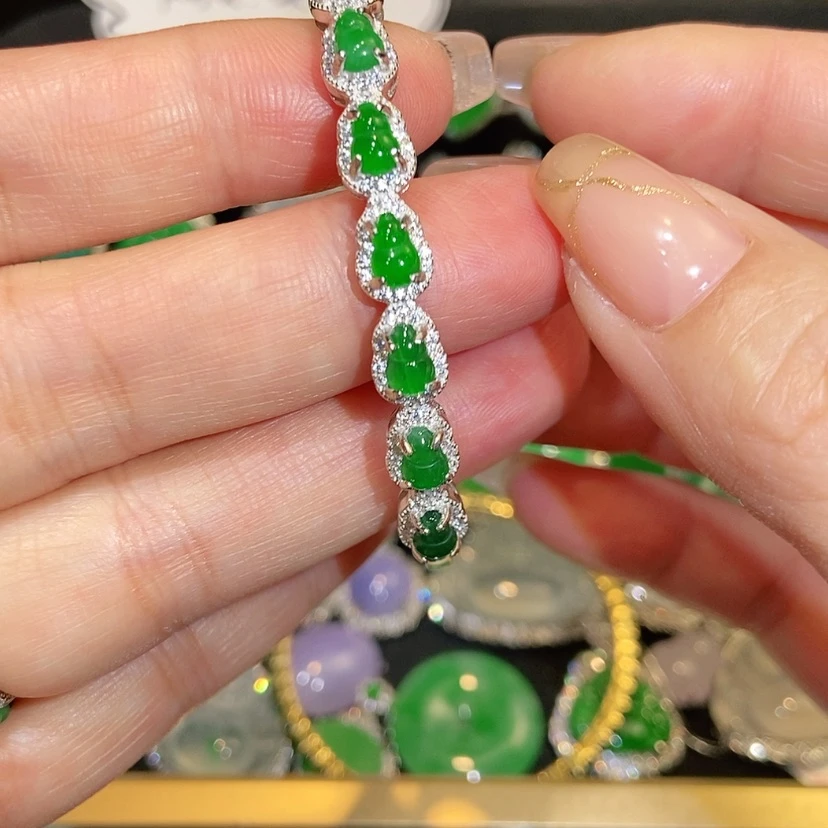 【闪购商品】未镶嵌手链翡翠天然翡翠