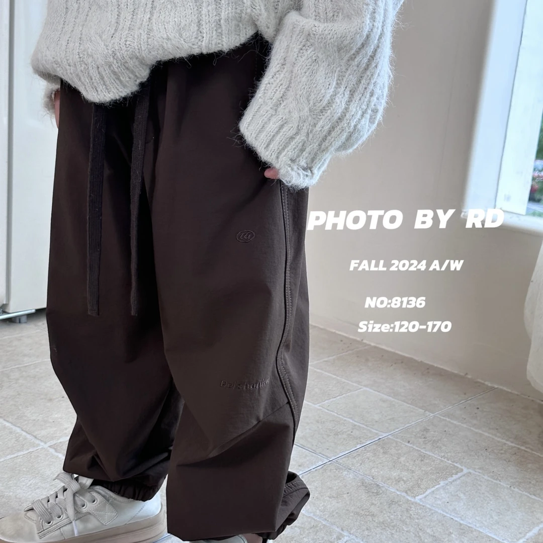 8136儿童束脚休闲裤