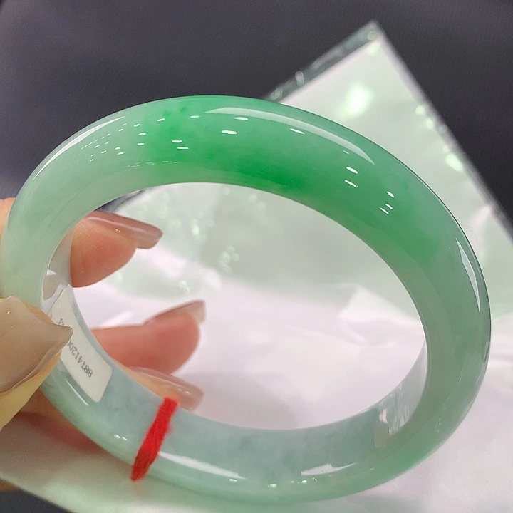 未镶嵌手镯翡翠正圈58