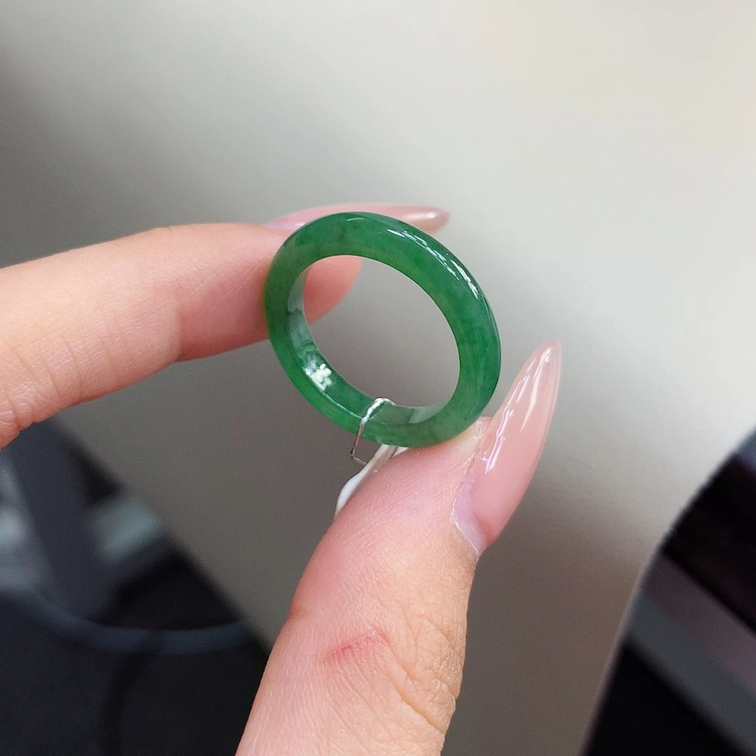 未镶嵌戒指翡翠15号