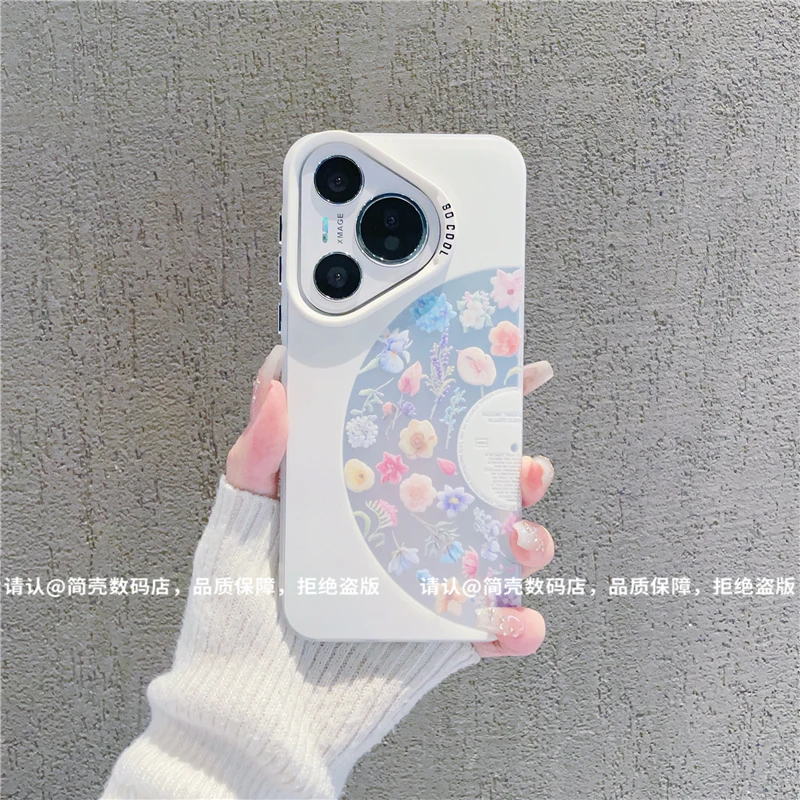 (华为Pura70系列)磨砂彩银适用华为Pura70/Pro/pro+/ultra手机壳