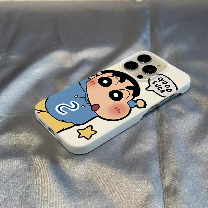 好运小新半包款软壳适用苹果16/15promax手机壳iphone14/12/11/13