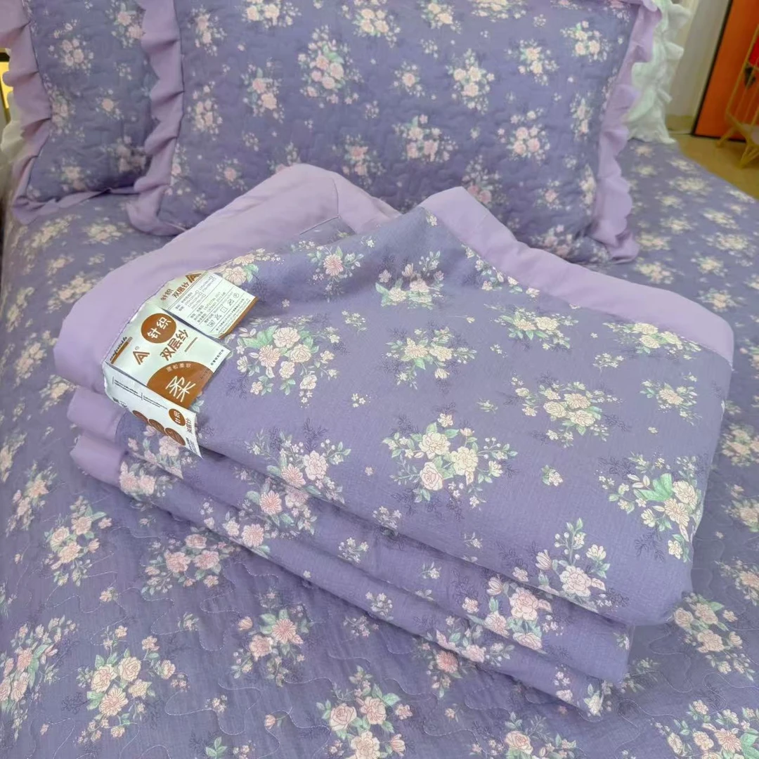 【同款夏被】夏季新款A类云感皱皱纱夏凉被空调被可机洗F