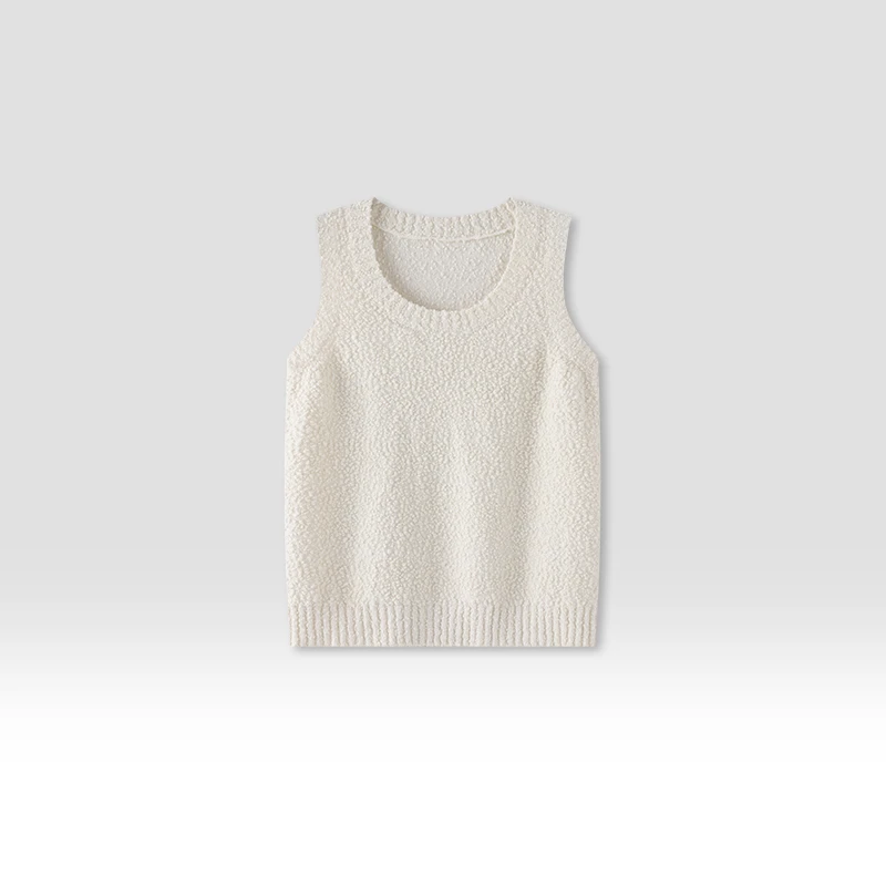 原单非世面货！圈圈绒羊毛背心 5022