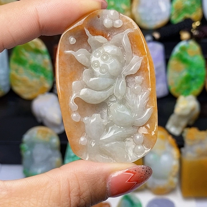 定制翡翠未镶嵌翡翠A货一物一证