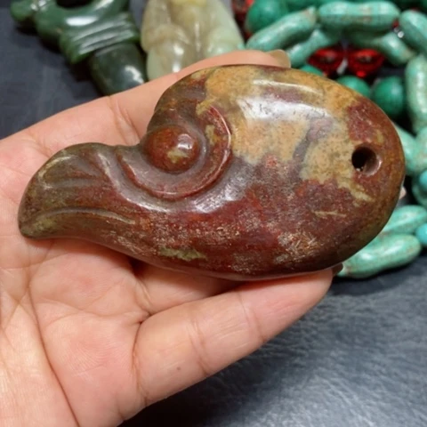 紫金钵盂菩提吊坠