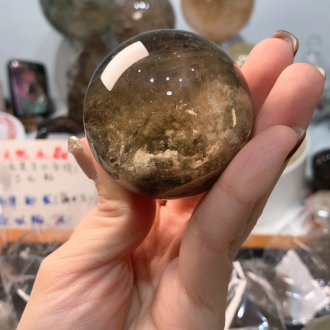 水晶水晶未镶嵌?水晶球