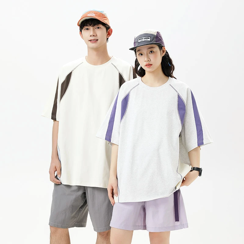 【EDG精选】MAYBEYOND  25SS夏季新款休闲百搭时尚宽松情侣短袖T恤