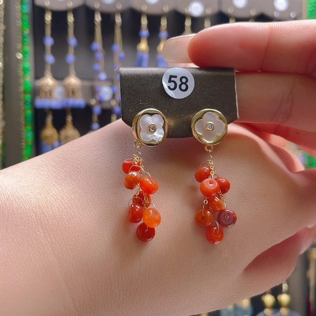 翡翠合金耳饰翡翠