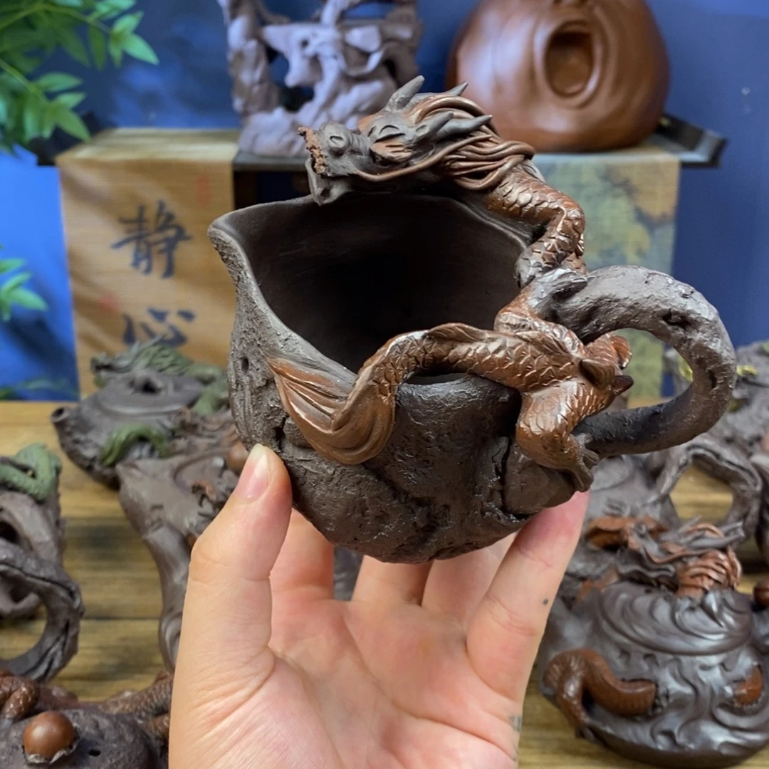 乐***叔紫砂茶壶紫砂 公道杯