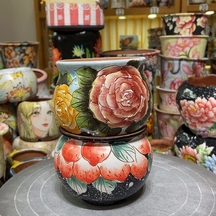 景德镇艺术手绘作品