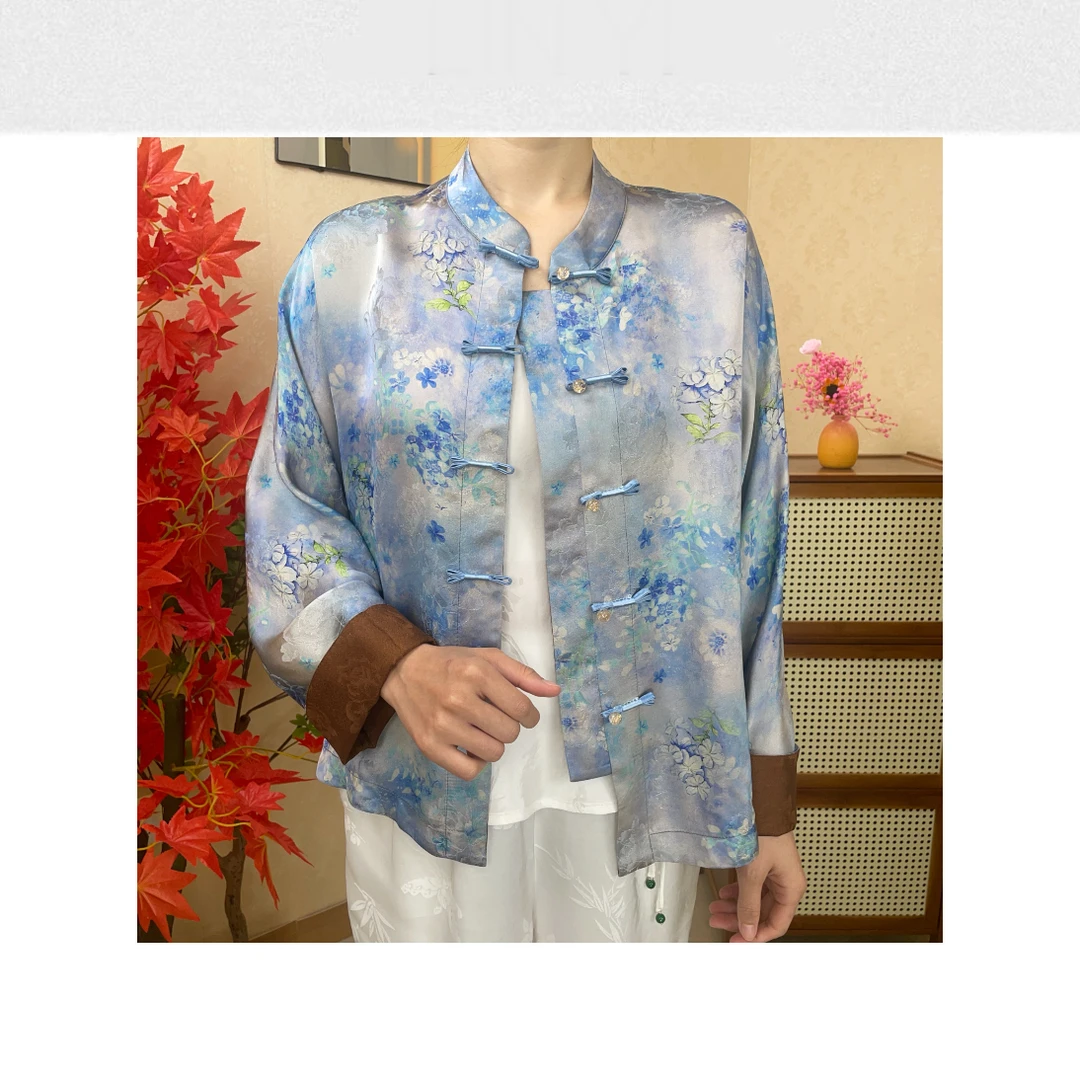 727 新款中式国风时尚洋气显瘦休闲外套