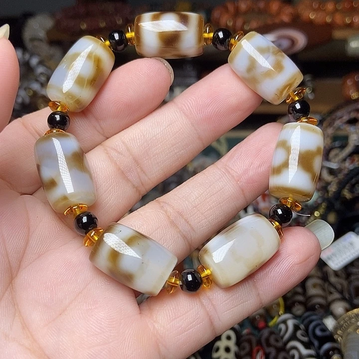 玛瑙/玉髓未镶嵌手链