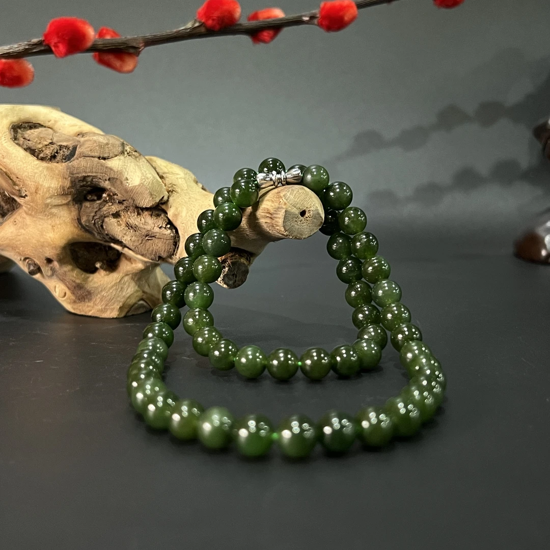 0614GC128和田玉妈妈链