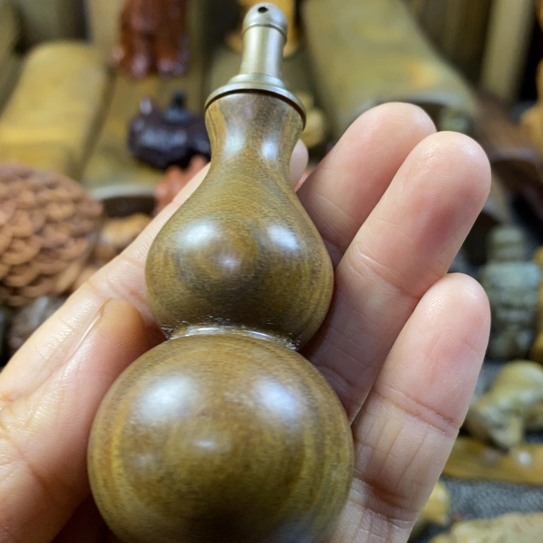陶瓷绿檀木制工艺品60