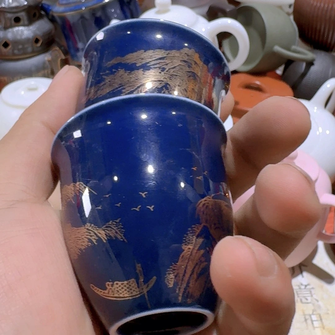 瑕疵茶具。介意勿拍