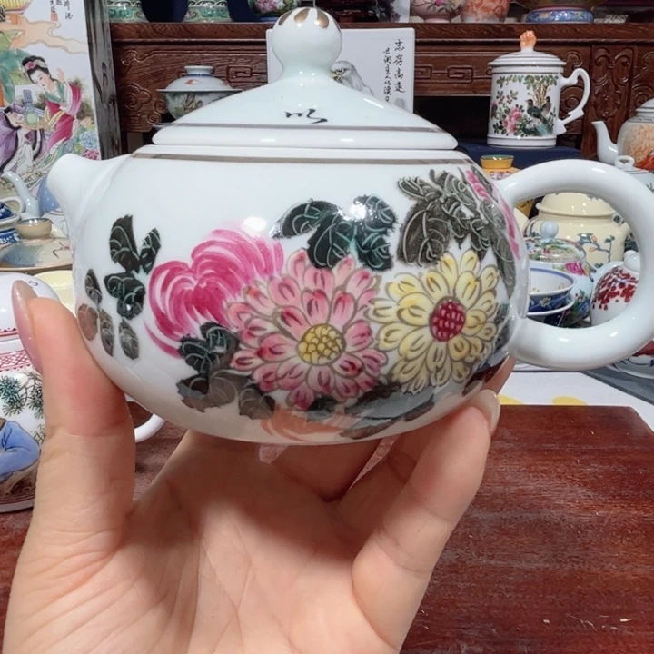 景德镇陶瓷茶具主人杯茶壶