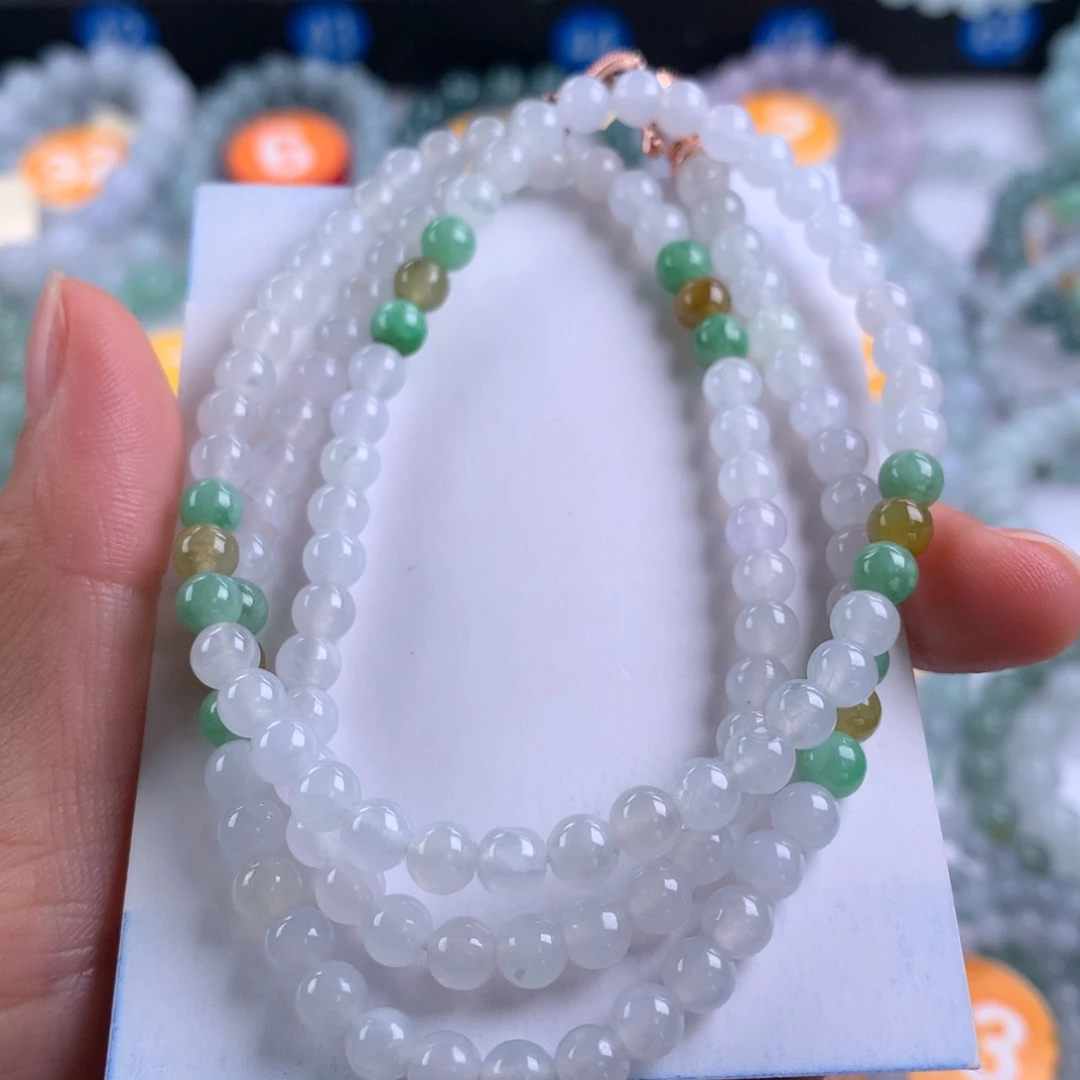 未镶嵌手链翡翠卡5.3