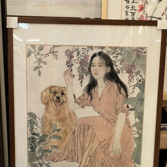 国画人物画作精品