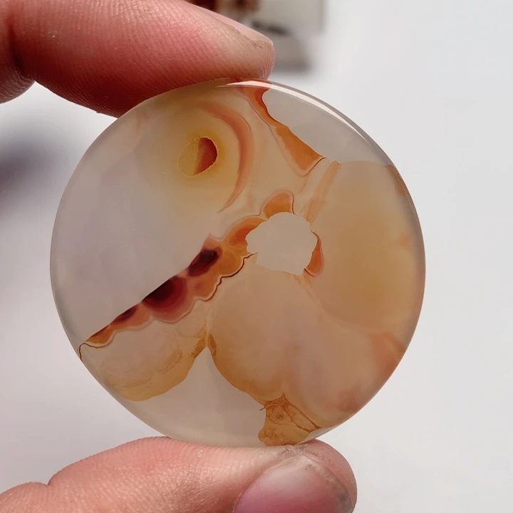 玛瑙/玉髓颈饰未镶嵌老*