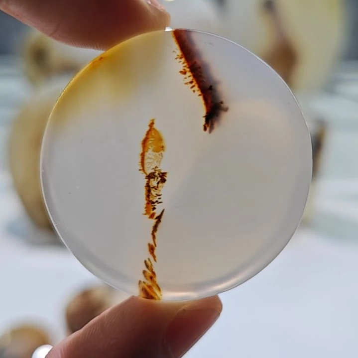 玛瑙/玉髓未镶嵌吊坠(不含链)4号