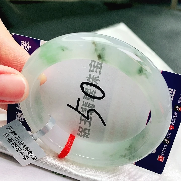 翡翠未镶嵌手镯缅甸天然a货翡翠手镯