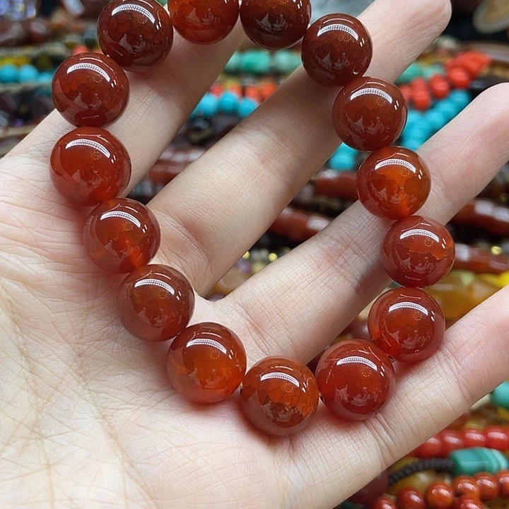 玛瑙/玉髓未镶嵌玛瑙手镯项链谢谢谢