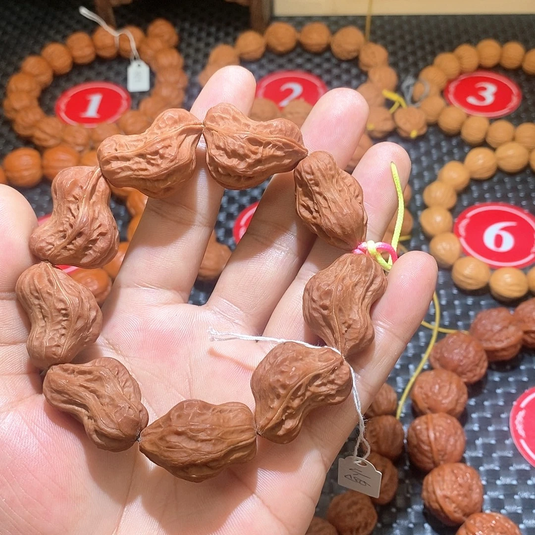 吊坠文玩核桃小鸟手持手串