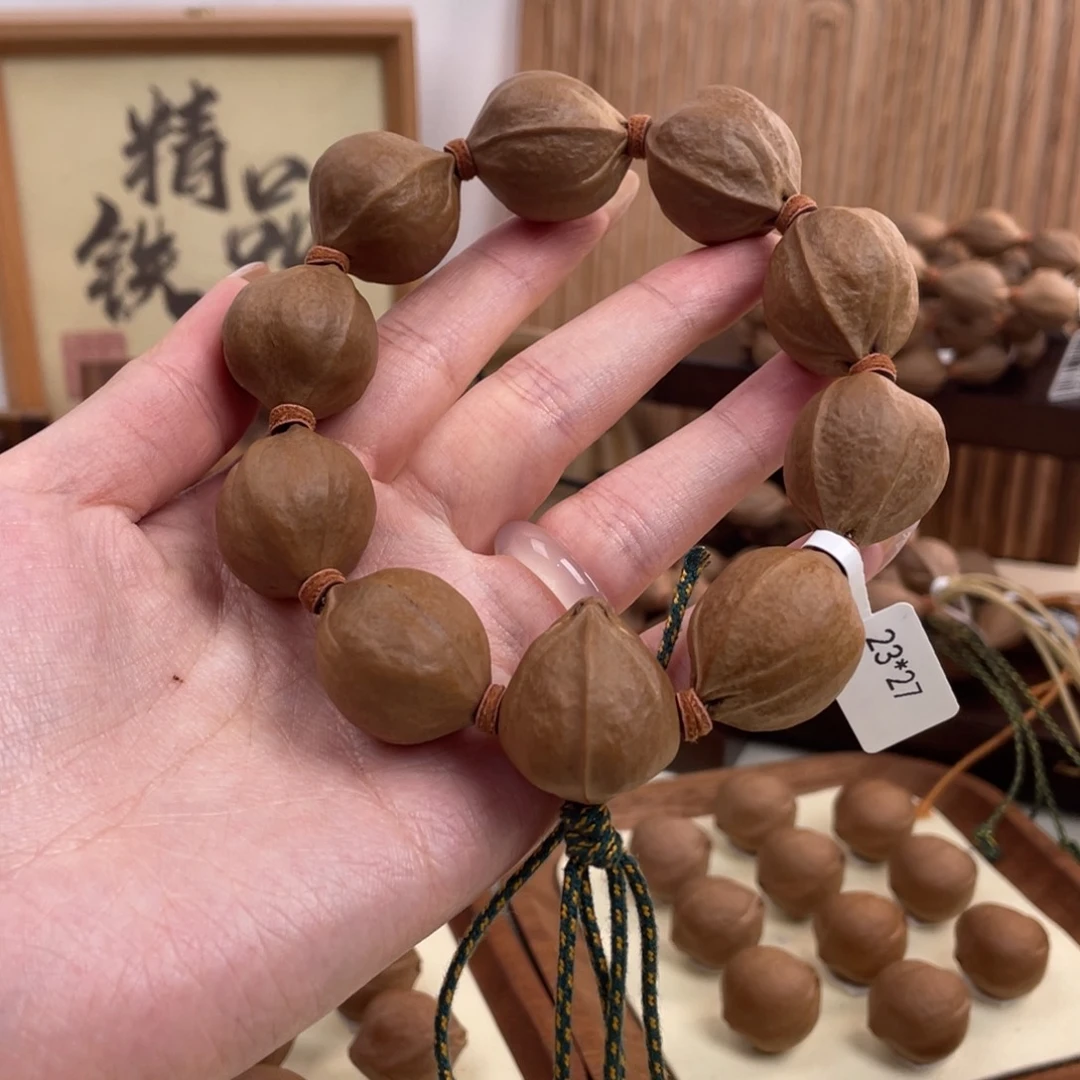 M***果手串/手链橄榄核23 27梅林铁核