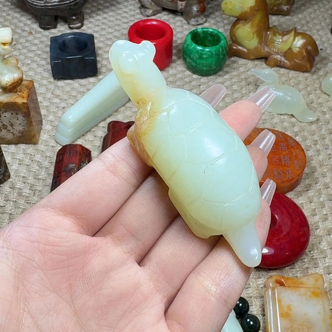 白玉菩提吊坠挂件