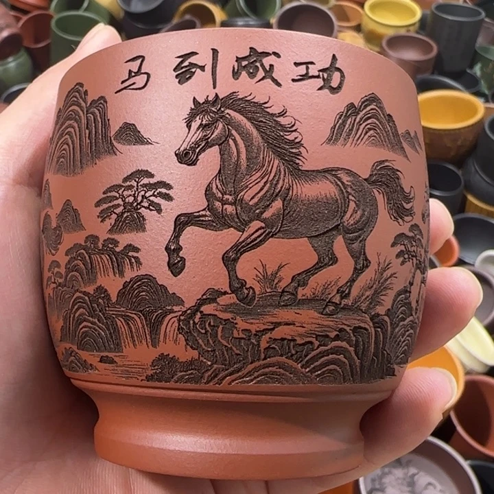 茶杯紫砂全手工制作工艺