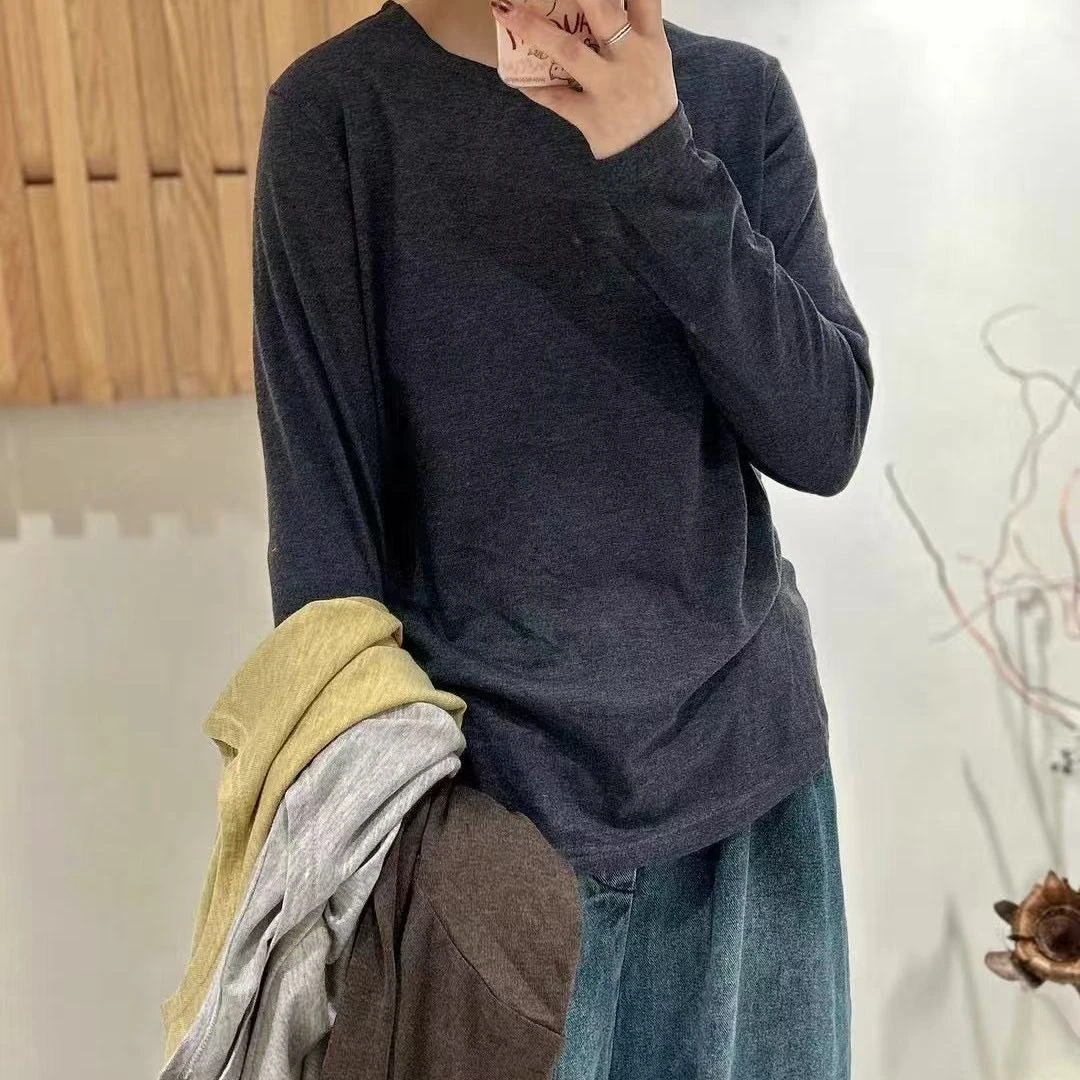 猫迷森林 基础款羊毛混纺打底衫百搭显瘦秋冬针织毛衣女51330